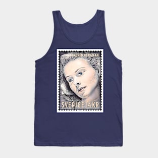 Ingrid Bergman - Swedish Stamp Tank Top